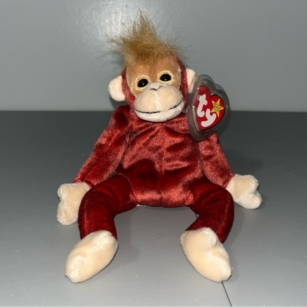 TY Beanie Baby SCHWEETHEART the Orangutan Retired NWT 1999